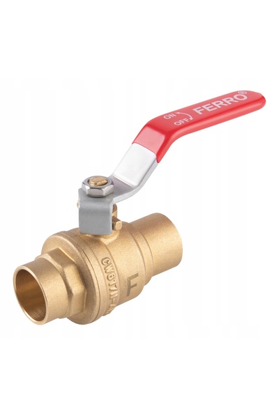 FERRO ROBINET CU BILĂ PENTRU LIPIRE, DIAMETRU 28 mm, MÂNER SOLID ȘI REZISTENT...