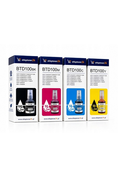AMG TUSZ DO BROTHER BTD100 CMYK DCPT430W DCPT730DW DCPT530DW DCPT535DW CMYK
