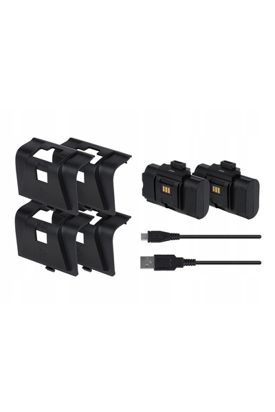 NO BRAND Baterii reîncărcabile de 1200mAh, Kit de încărcare PDP pentru Xbox S...