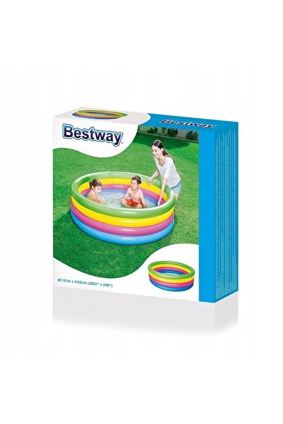BESTWAY Piscina gonflabila mare pentru copii, pentru gradina familiei, 102 cm