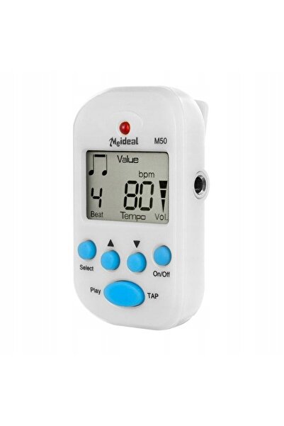 NO BRAND Metronom electronic MEIDEAL M50 alb