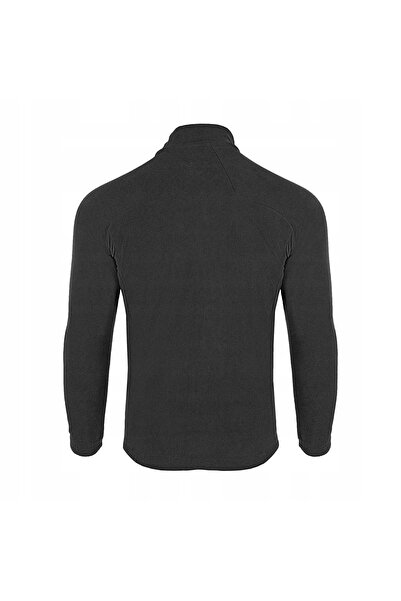 NO BRAND Hanorac polar pentru bărbați, model militar Texar Conger, negru, 3XL