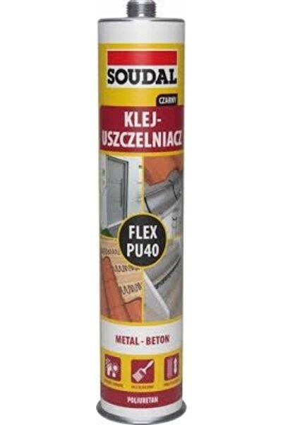Soudal 2x Soudaflex 40FC Adeziv Etanșant Negru