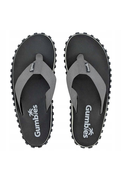 GUMBIES Șlapi japonezi Duckbill - negru/gri/negru 44