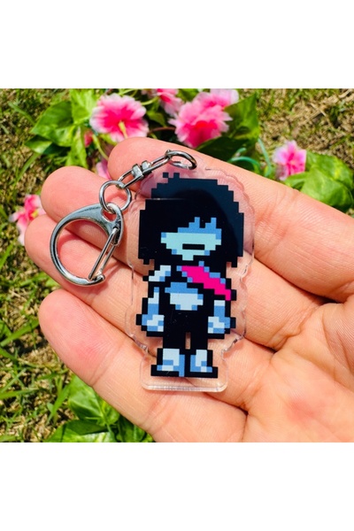 Choice5 5 Game Deltarune Kris Susie Ralsei Cosplay Anime Accessories Badge Ke...