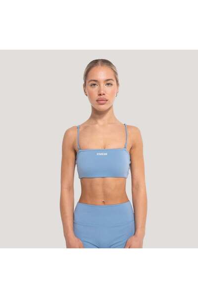 GymBeam Top sport de damă Flow Azure M