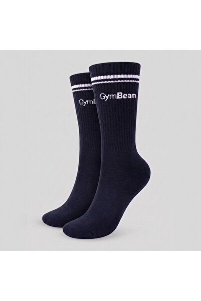 GymBeam Șosete crew albastre L