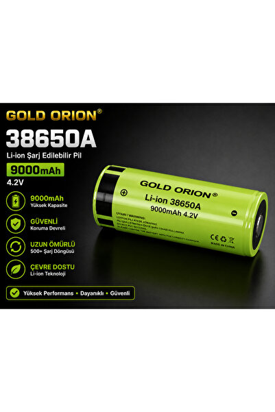 Goldorion Gold Orion R-53 100 Watt 3000 Metre Menzilli Profesyonel Zoomlu Çok Fonksiyonlu Şarj Edilebilir El