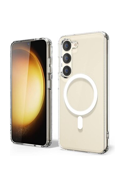 Bodycell Θήκη Samsung Galaxy S23 Plus Clear Case Διάφανη Σκληρή με MagSafe - ...