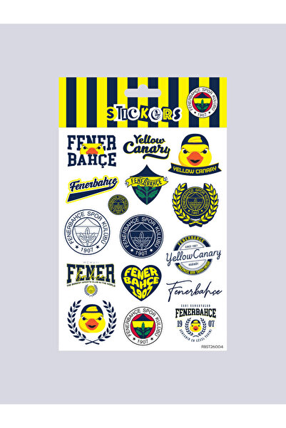 Fenerbahçe YELLOW CANARY STICKER SHEE