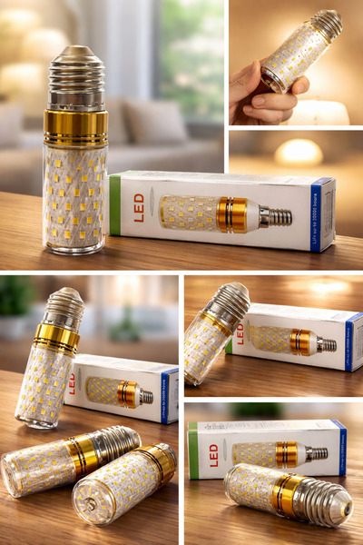 16W MISIR LED 3 RENK AMPÜL