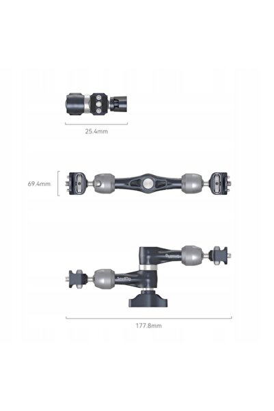 NO BRAND Smallrig 4194 - Braț magic cu rozetă de 7 "