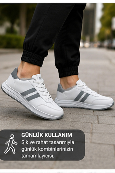 FLY STEP Unisex Sports Shoes Daily Running Walking Sneaker Lightweight Comfor...