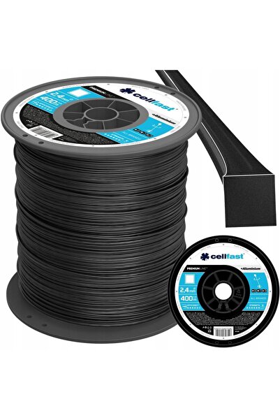 Cellfast ROLĂ DE FĂRĂ SÂRMĂ PENTRU TRIMMER, PĂTRATĂ, 3MM, 300M, 35-083