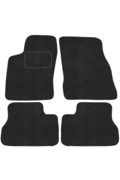 NO BRAND Covorașe auto premium din velur pentru Daewoo Nexia (95-01)