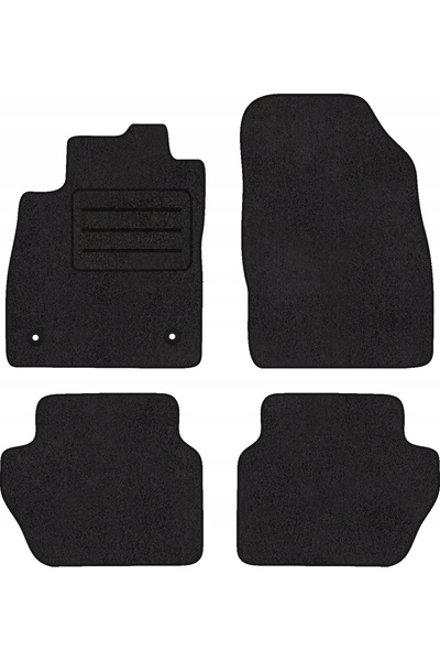 NO BRAND ECOLUX Covorașe auto din catifea pentru Ford Puma II Set complet