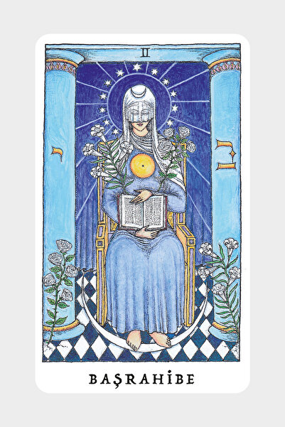 Ekorp Kitap Rose Tarot Takımı 78 Kart ve Rehber Kitap Orijinal Evrensel Baskı Oval Kenarlar Nigel Jackson