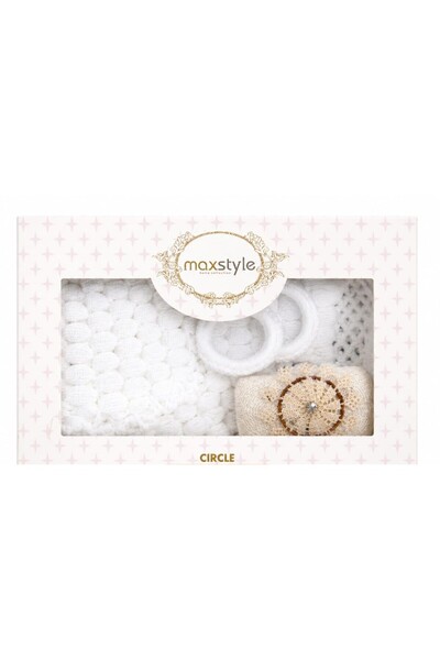 Generic Brand Hand-knitted loofah soap dish + soap