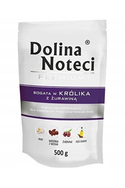 NO BRAND Hrană pentru câini DOLINA NOTECI Premium Iepure 10x500g