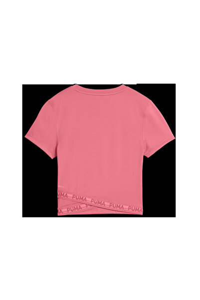 Puma W Strong Cross Back Tee Wild Pink Pembe Kadın T-Shirt