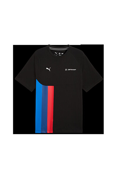 Puma BMW MMS Pumatech-X Tee Erkek Siyah T-Shirt & Polo