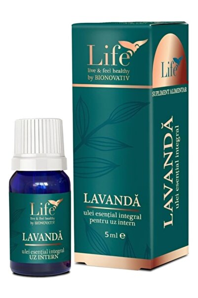 Life Αιθέριο έλαιο λεβάντας angustifolia ολόκληρου φυτού 5ml