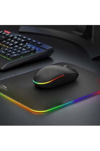 OEM Gaming Mouse Pad cu Lumina LED Schimbabila 35x25cm