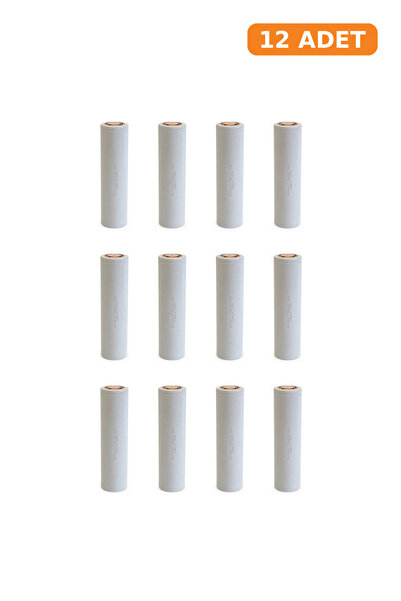 HDA 32140 3,2V 15000MAH LiFePO4 2C Şarj Edilebilir Pil (12 Adet)