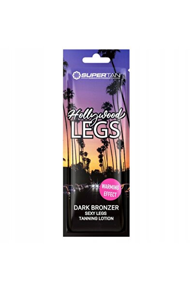 NO BRAND Kit 10x Supertan California Hollywood Legs Bronzer pentru plajă 10ml