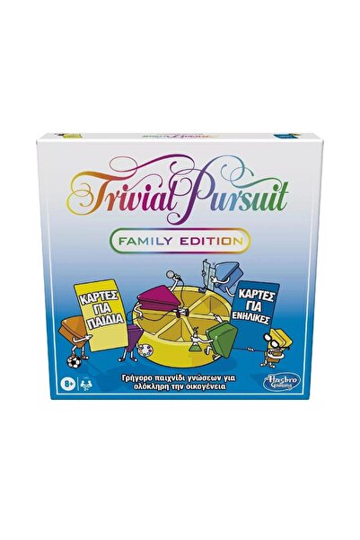 Hasbro Trivial Pursuit Family Edition – Board Game (Greek Language) (E1921)
