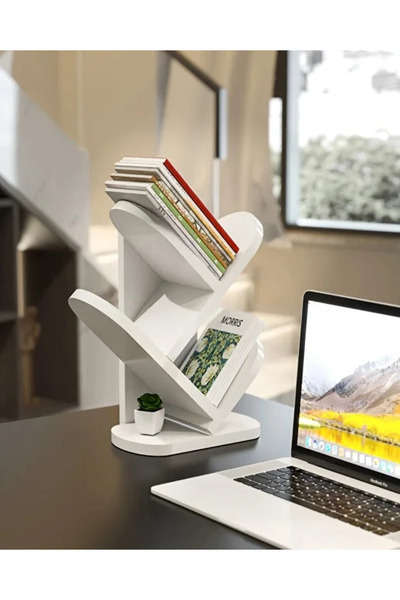 TreeAndTech Masa Üstü Kitaplık