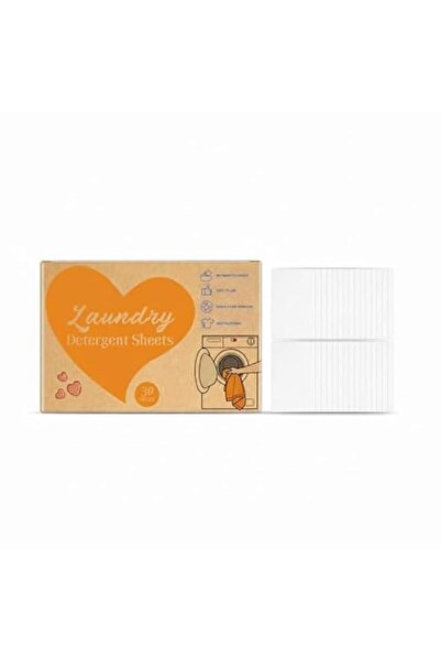 Generic Brand 30 Sheets Laundry Detergent Strips, Ultra-Concentrated Eco-Frie...