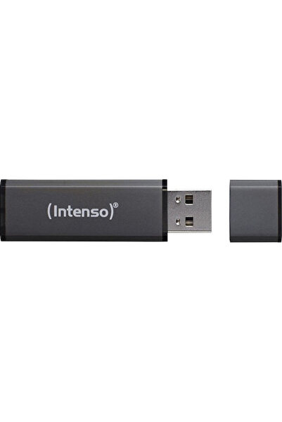 Intenso Alu Line 16GB USB 2.0 Στικάκι Γκρι