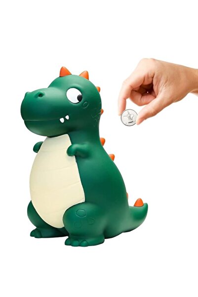 Generic Dinosaur Piggy Bank for Kids, حصالة أطفال, Unbreakable Fall-Proof Mon...