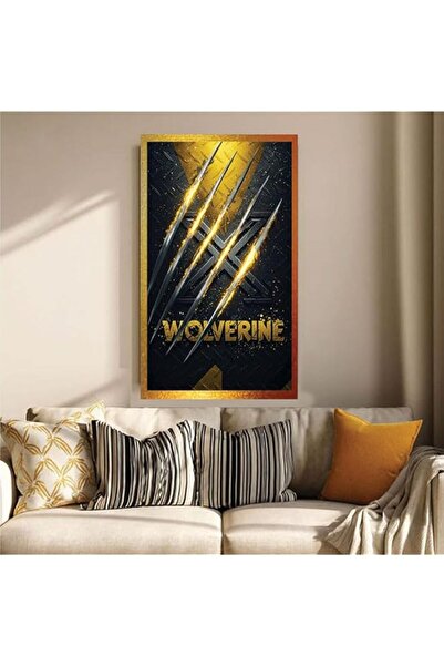 Generic Edge ''Wolverine'' Digitally Printed Wall Poster with Photo Frame by ...