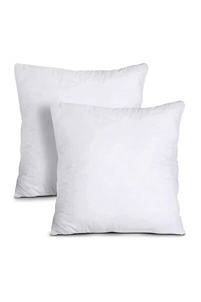 Generic Brand Sulfar Throw Pillows Insert (Pack of 2, White) - 30 x 30 CM Bed...