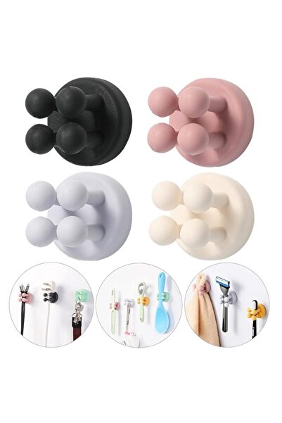 Generic Good Grips Razor Holder - 4Pcs Self Adhesive Silicone Toothbrush Hold...