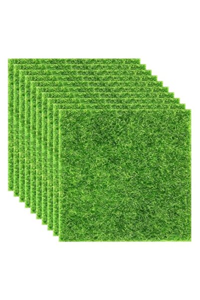 Generic Brand Outdoor Artificial Grass Tiles Interlocking Turf Squares, 12"x1...