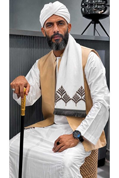 Difaf طقم عمامة وشال سوداني للرجال: جودة من الدرجة الأولى