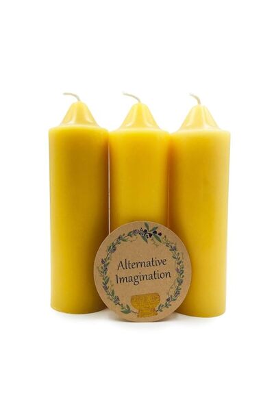 Generic Brand Alternative Imagination 3 Pack Emergency Candles made from Pure...