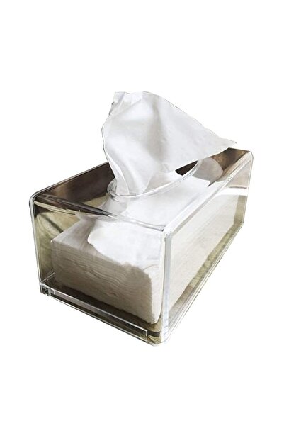 Generic Sulfar Acrylic Clear Tissue Box Cover | Rectangular Napkin Holder for...