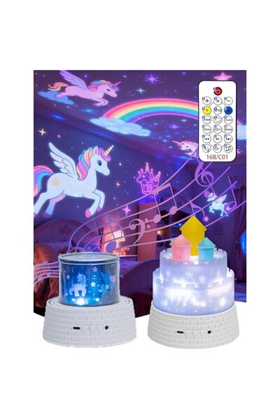 Generic Brand Star Projector Night Light, Kids Room Galaxy Lamp, 12 Soothing ...