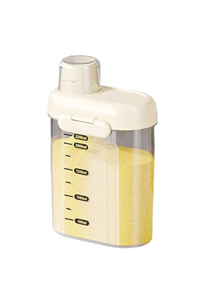Generic BIGTHREE Food Storage Containers & Cereal Jars - Airtight Clear Kitch...