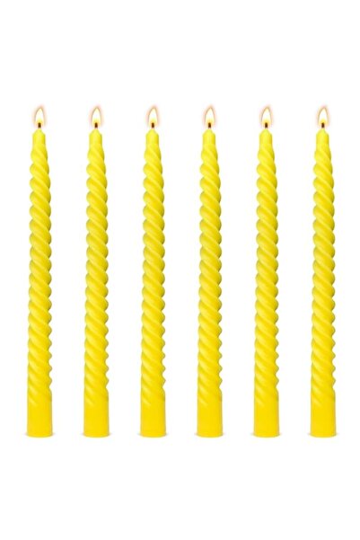 Generic jaffiust 8-Piece Spiral Taper Candles 10 Inch Candlesticks, Unscented...
