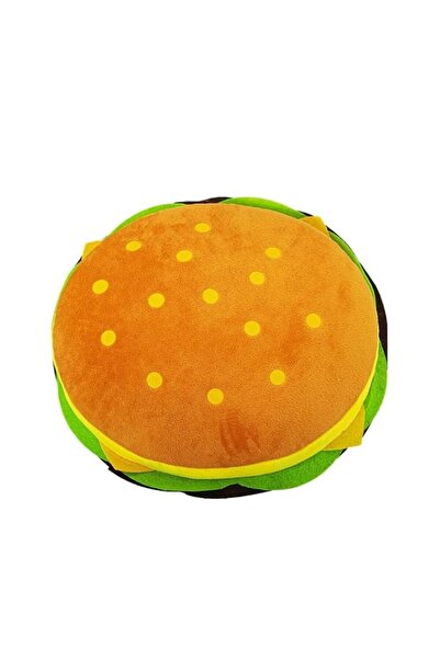Generic Brand Funny Stuffed Cheeseburger Plush Pillow 40cm, Soft Simulation B...