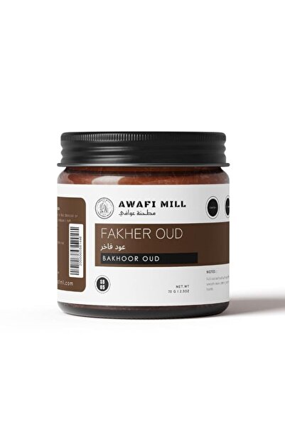 Generic Brand AWAFI MILL Fakher Oud Bakhoor 70g (2.5 oz) | Full-Bodied Oud wi...