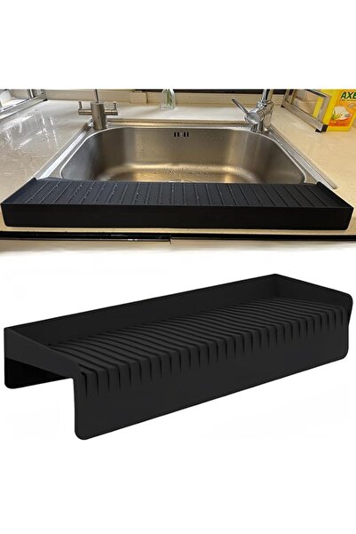 Generic YellowRiver 4IN x 20IN Silicone Sink Edge Protector ＆Splash Guards, S...