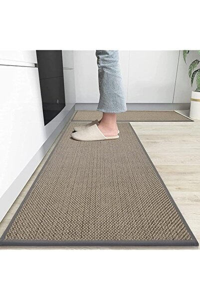 Generic idegala Kitchen Rug Mats Washable 2Pack Kitchen Floor Mat Non-Skid Na...