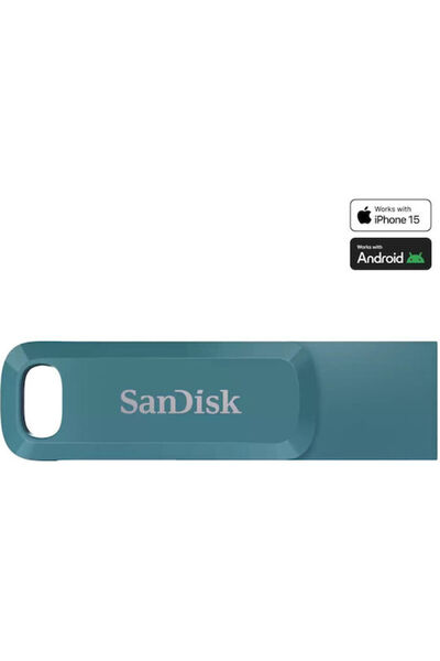 SanDisk Ultra Dual 1.0TB USB 3.2 Στικάκι με σύνδεση USB-C & USB-A Τιρκουάζ