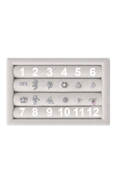 ZUZUSHINE 316L Cerrahi Çelik Piercing